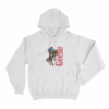 3D Cowboy Unisex Hoodie White