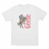 3D Cowboy Unisex T Shirt White